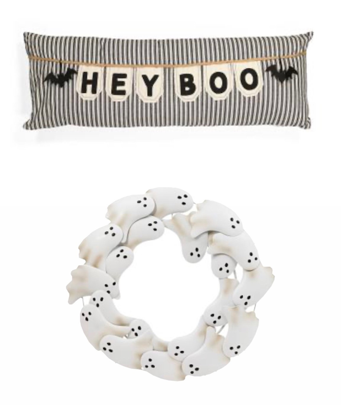 Hey Boo pillow by Cupcakes and Cashmere! I love this Halloween pillow! And how cute is this metal ghost wall decor?

#LTKSeasonal #LTKHome