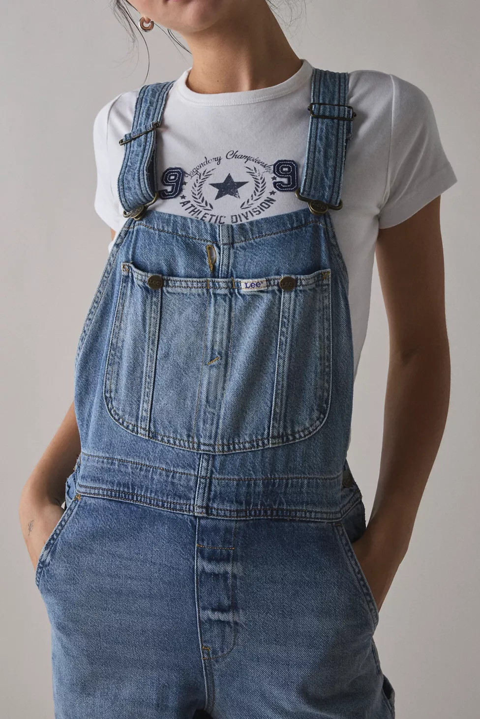 Lee Slim Straight Bib Overall | Urban Outfitters (US and RoW)