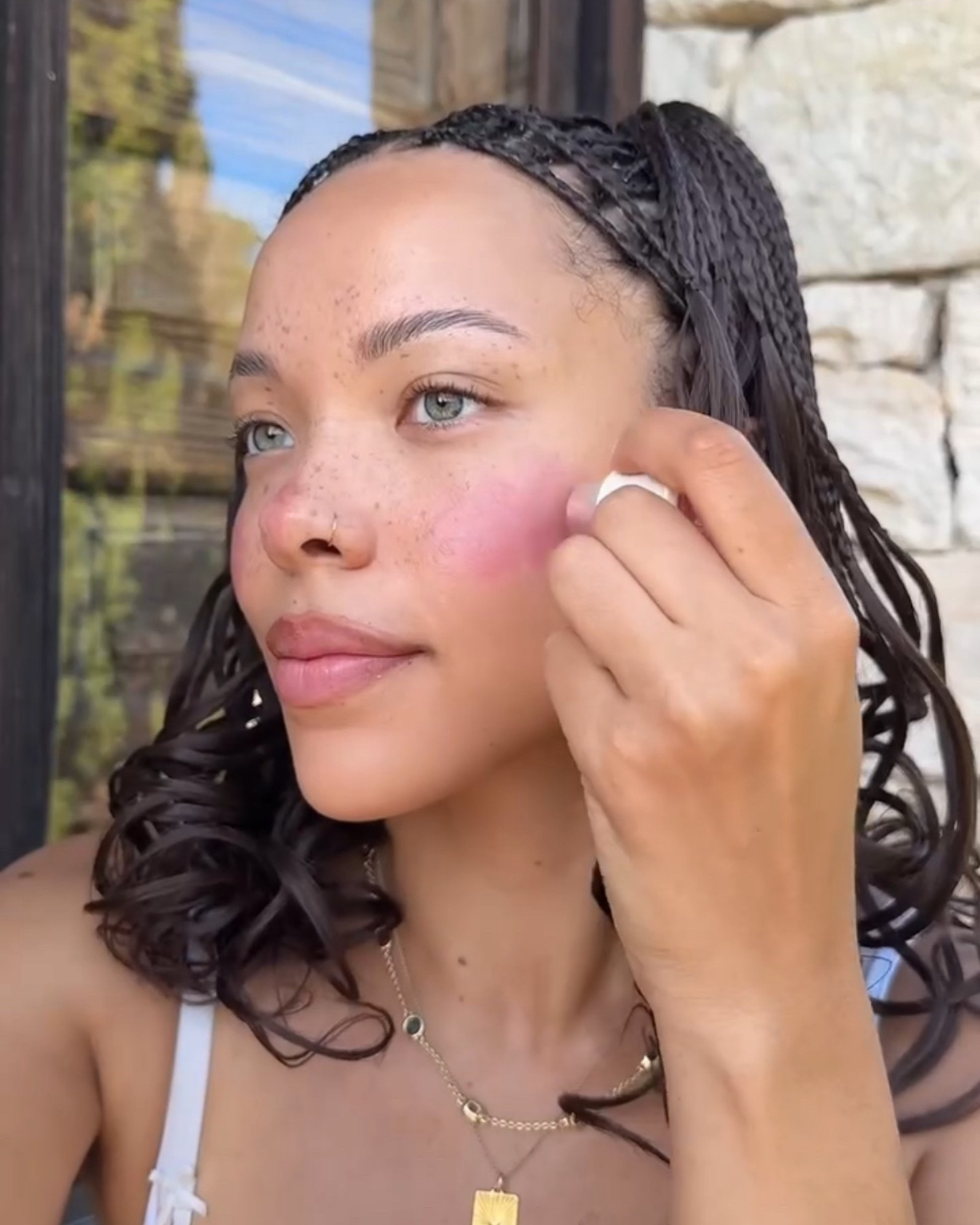 the most gorg, creamy, blendable, natural blush I’ve found. perfect on its own on clean skin or to build a dewy makeup look 🩷 

#LTKBeauty