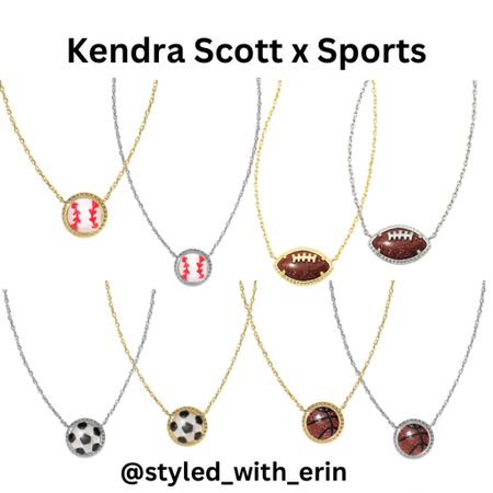 Kendra Scott hits it out of the park with these cute sports necklaces! 

#LTKfindsunder100 #LTKbeauty #LTKkids