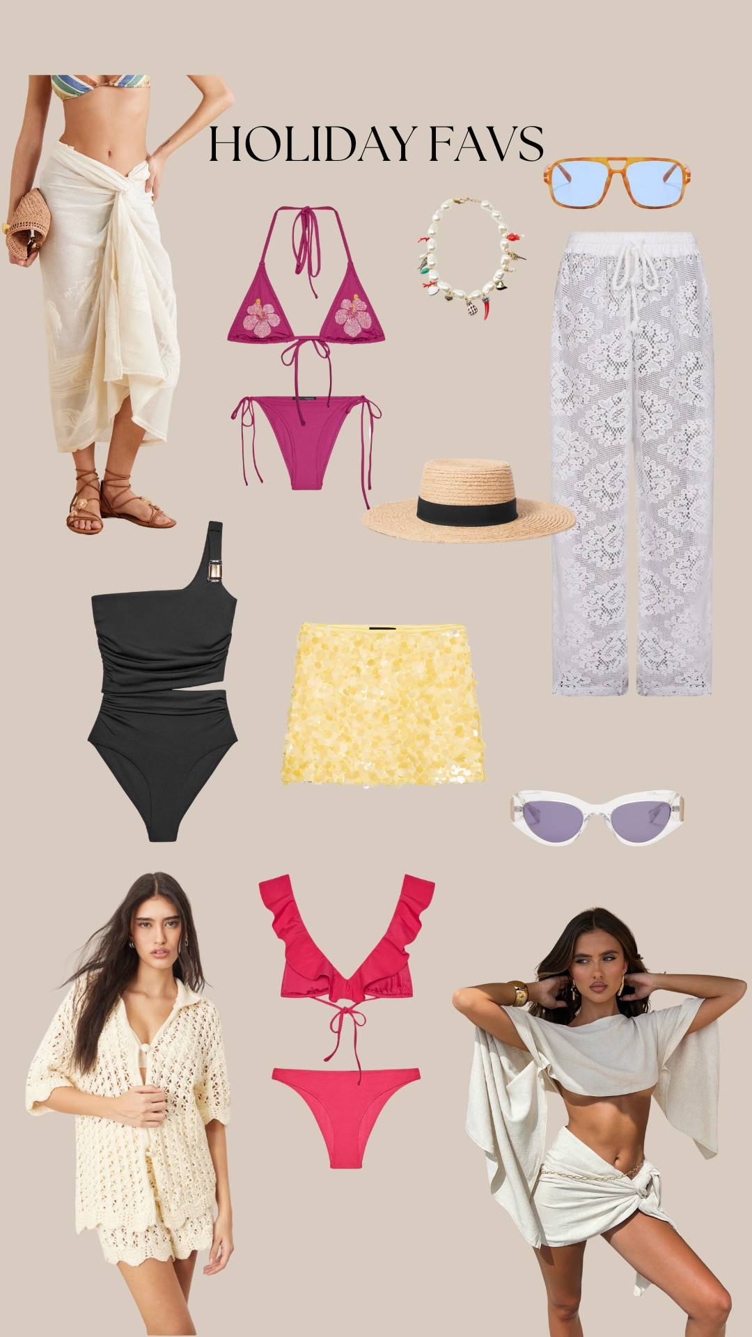 Ibiza Inspo, Summer Outfits, Outfit Ideas, Swimwear, Beach Vacation Outfits, ASOS, Zara, Travel Outfits, Holiday 

 #LTKuk #LTKsummer #LTKeurope