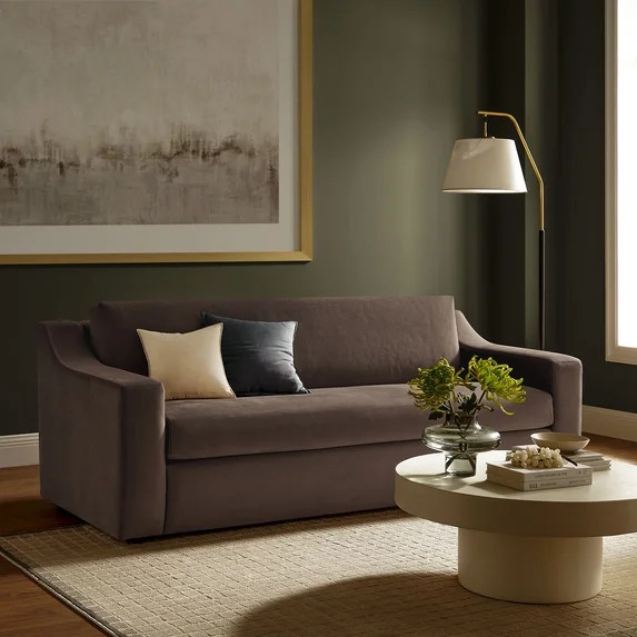 Liora Sofa in Chocolate Brown - Walmart.com | Walmart (US)