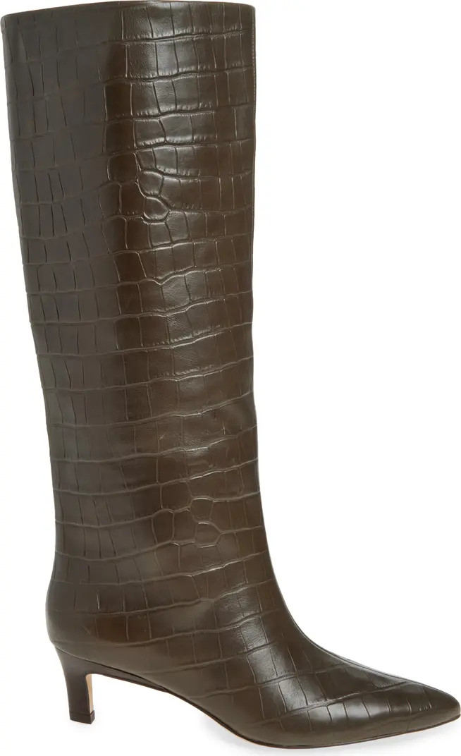 Nordstrom Dauphine Kitten Heel Knee High Boot (Women) | Nordstrom | Nordstrom