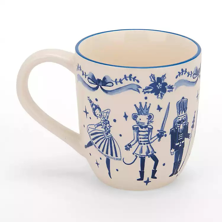 New! Blue Nutcracker Mug | Kirklands
