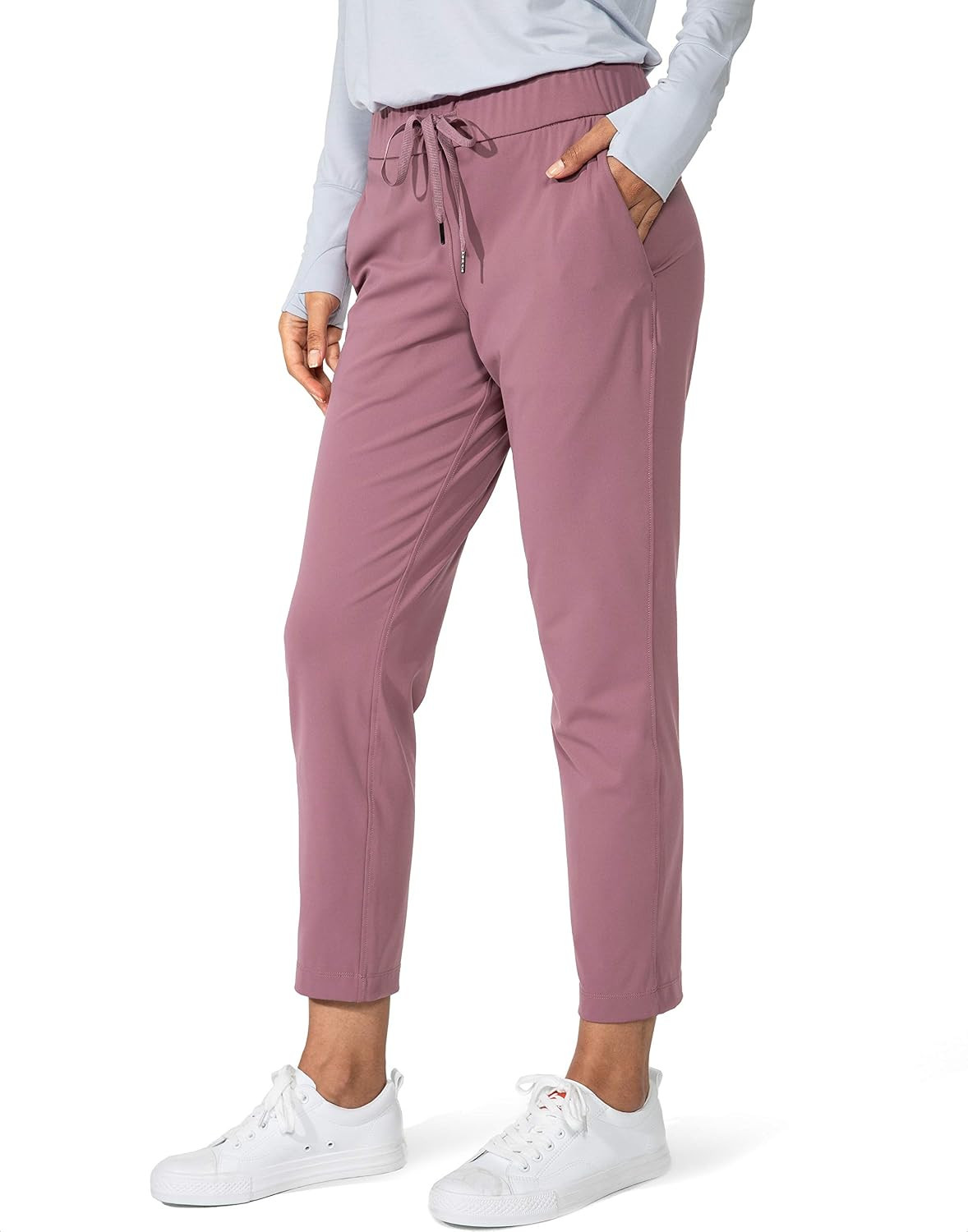 G Gradual Women's Pants with Deep Pockets 7/8 Stretch Ankle Sweatpants | Amazon (US)