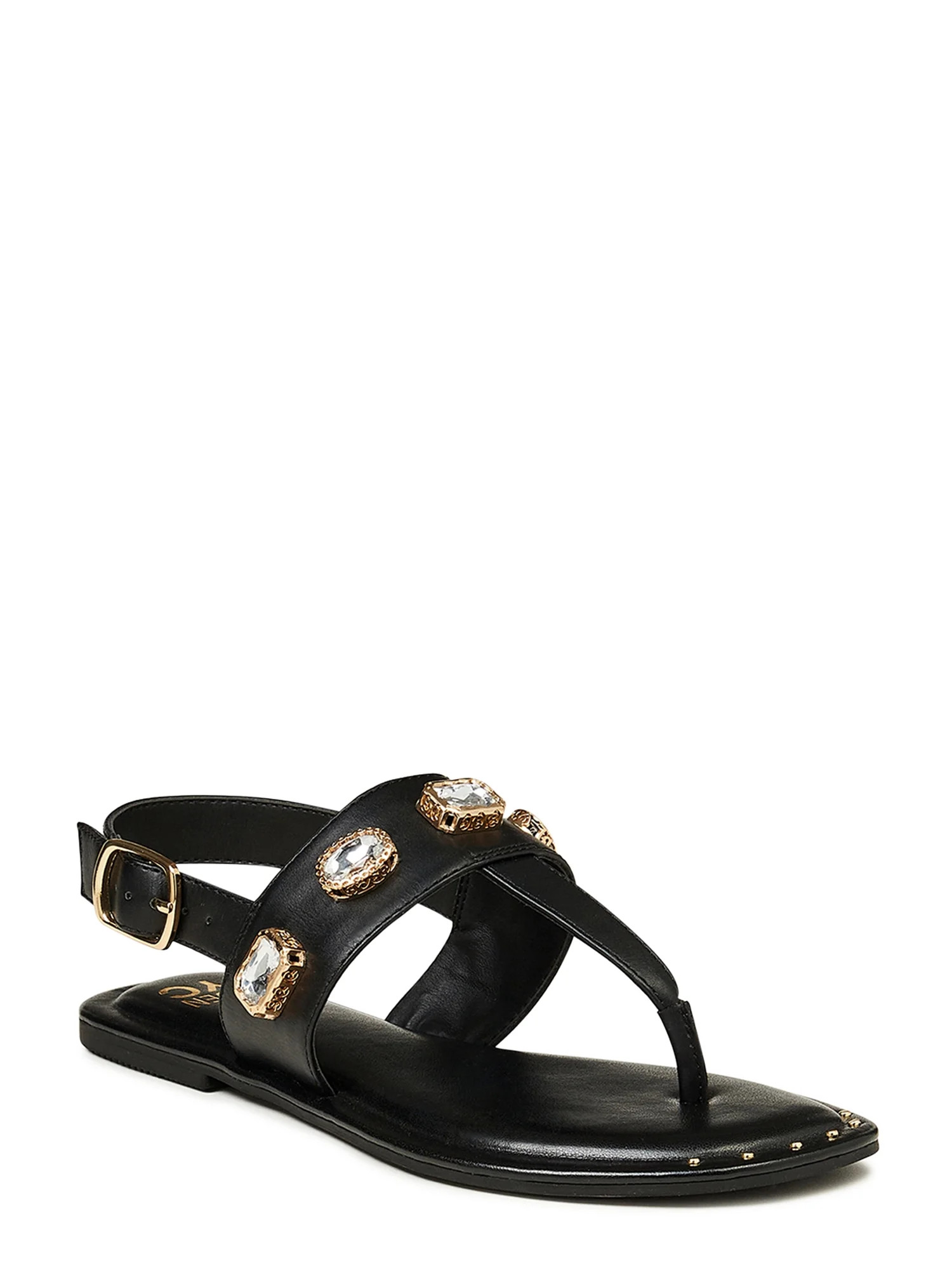 Madden NYC Women's Jeweled Thong Sandals - Walmart.com | Walmart (US)