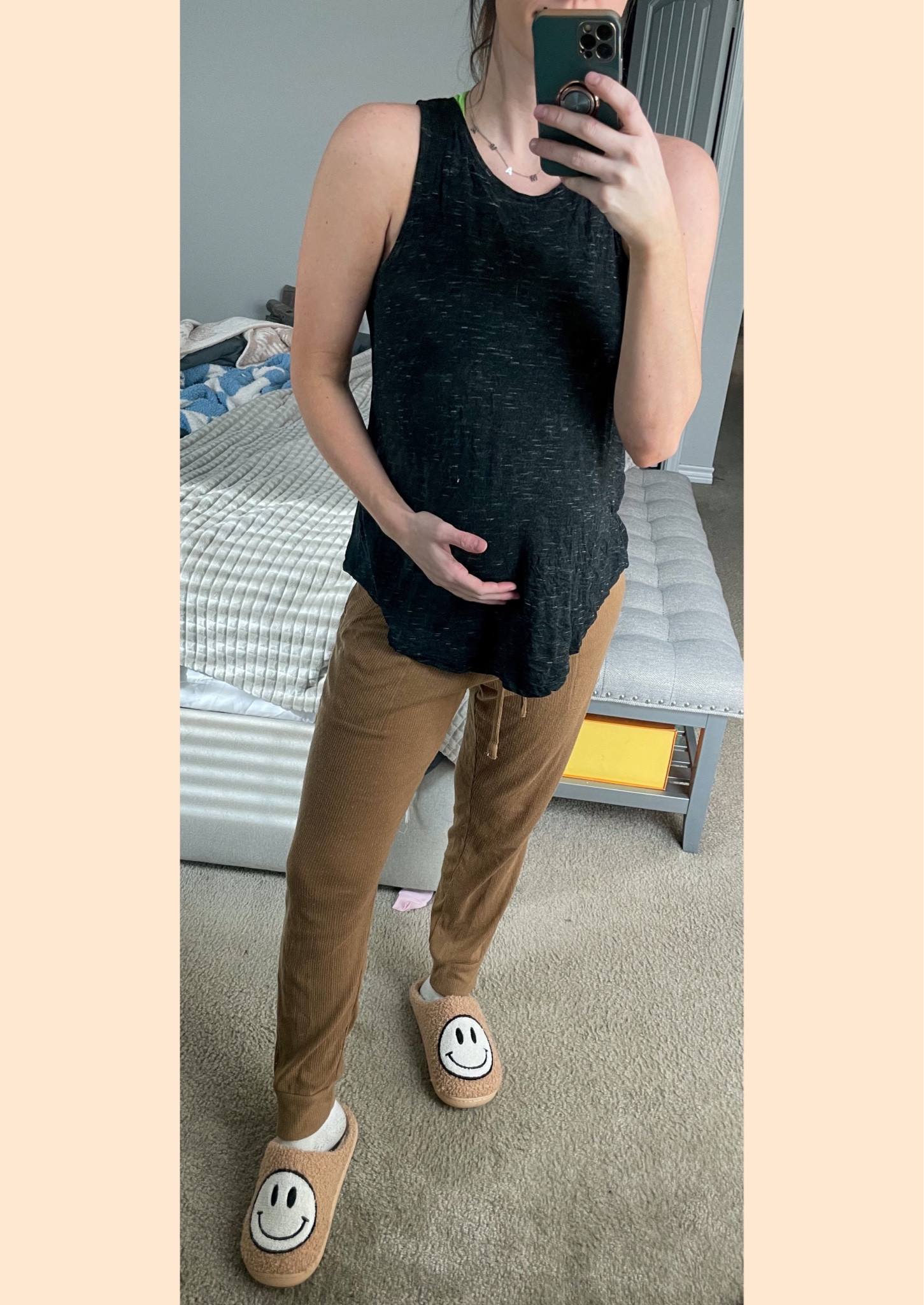 #bumpfriendly #loungewear #26weekspregnant 

Small in pants 
Medium in tank 

#LTKstyletip #LTKbump #LTKunder50