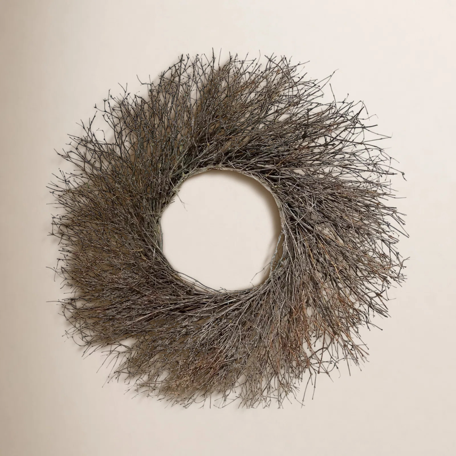 Dried Flowers and Wreaths LLC 22" Handcrafted Twig Wreath | Joss & Main | Joss & Main