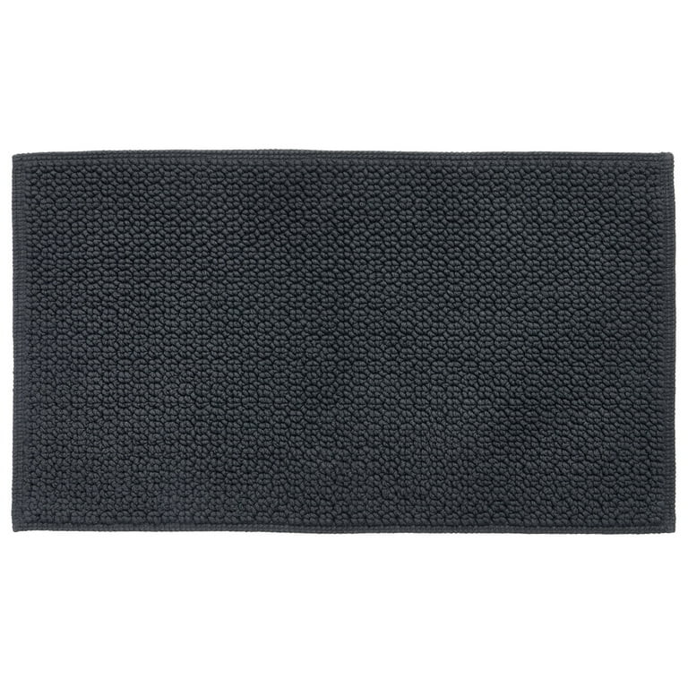 Better Homes & Gardens 20" x 34" Grey Shadow Signature Soft Cotton Looped Bath Mat | Walmart (US)