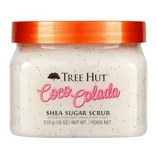 Tree Hut Coco Colada Shea Sugar Scrub, 18 oz, Ultra Hydrating and Exfoliating Scrub for Nourishing Essential Body Care | Amazon (US)