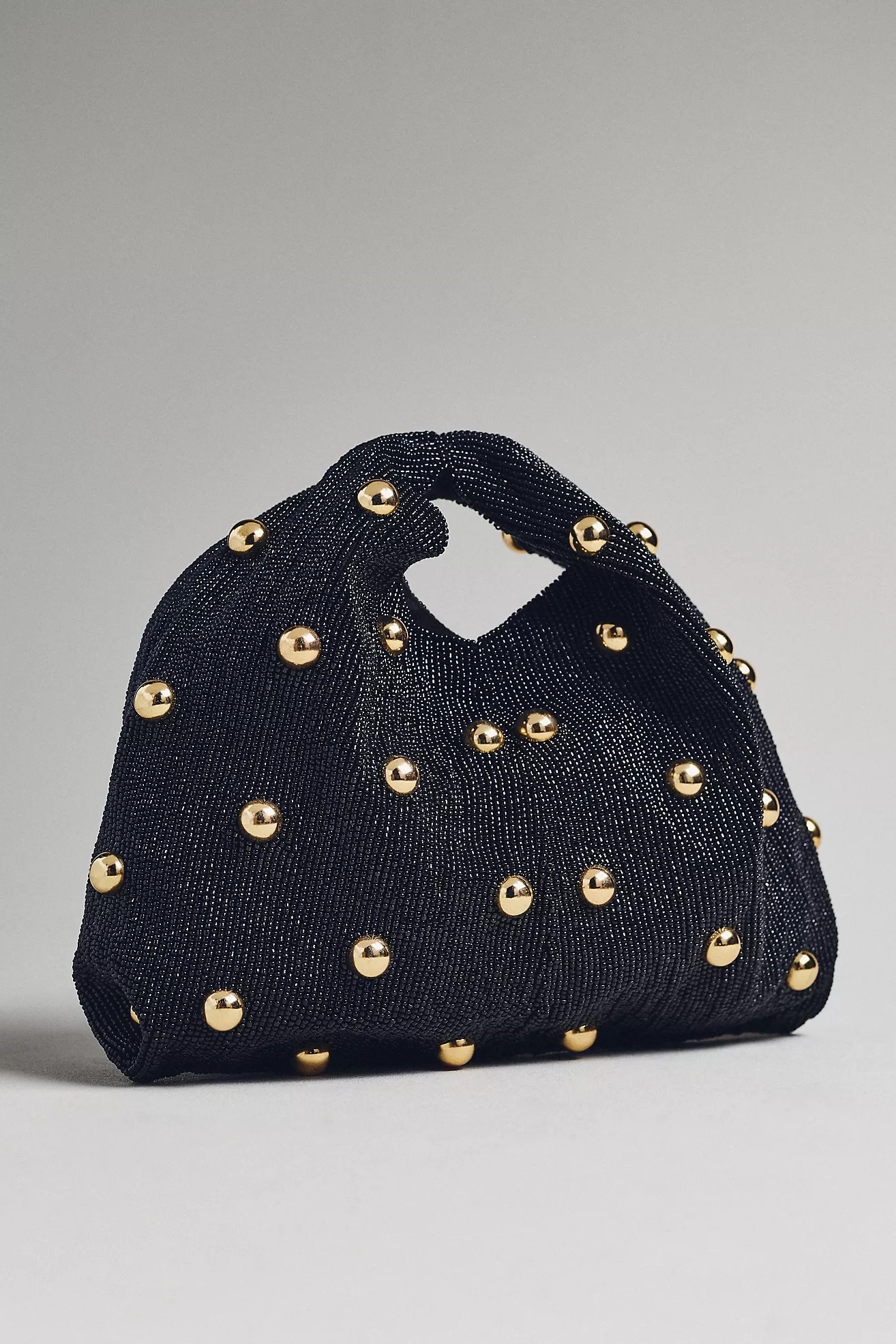 Studded Beaded Satchel Bag | Anthropologie (US)