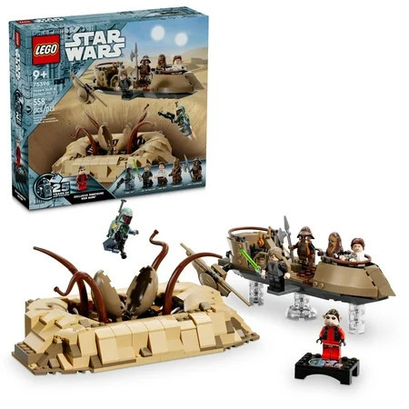 LEGO Star Wars: Return of the Jedi Desert Skiff & Sarlacc Pit, Collectible Toy with 6 Minifigures, 75396 | Walmart (US)