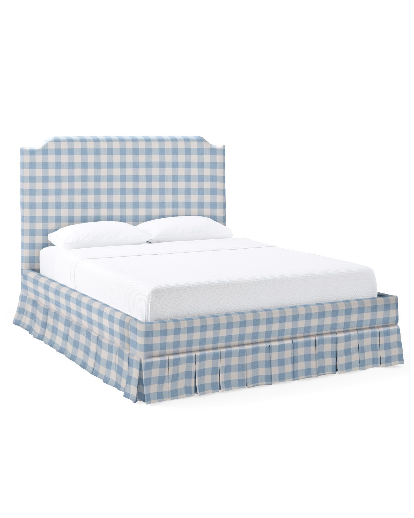 Eastgate Pleated Bed | Serena and Lily