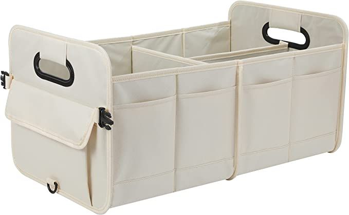 AOKJOY Car Trunk Organizer Collapsible Multi Compartment Adjustable Straps Storage Organ... | Amazon (US)