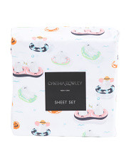 Ghost Pool Party Sheet Set | TJ Maxx