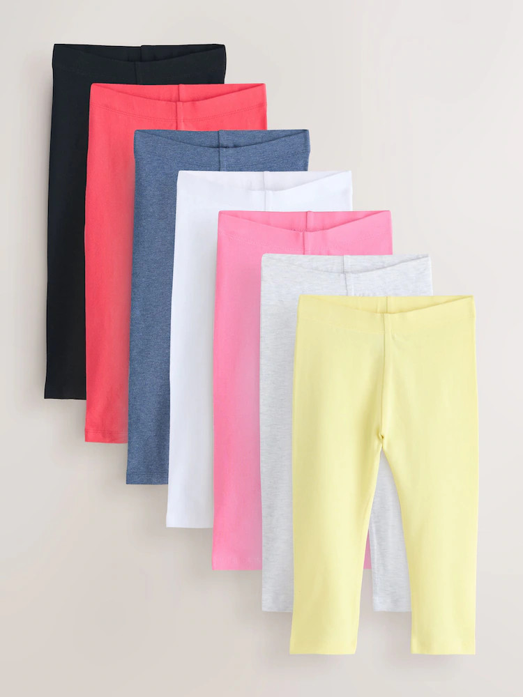 Multi Leggings 7 Pack (3mths-7yrs) | Next US