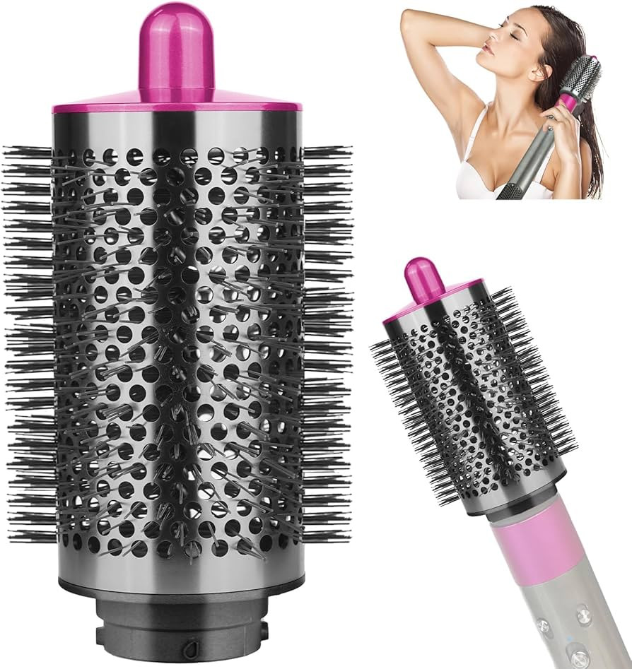 Large Round Volumizing Brush for Dyson Airwrap, Big Round Brush Attachment Compatible with Airwra... | Amazon (US)