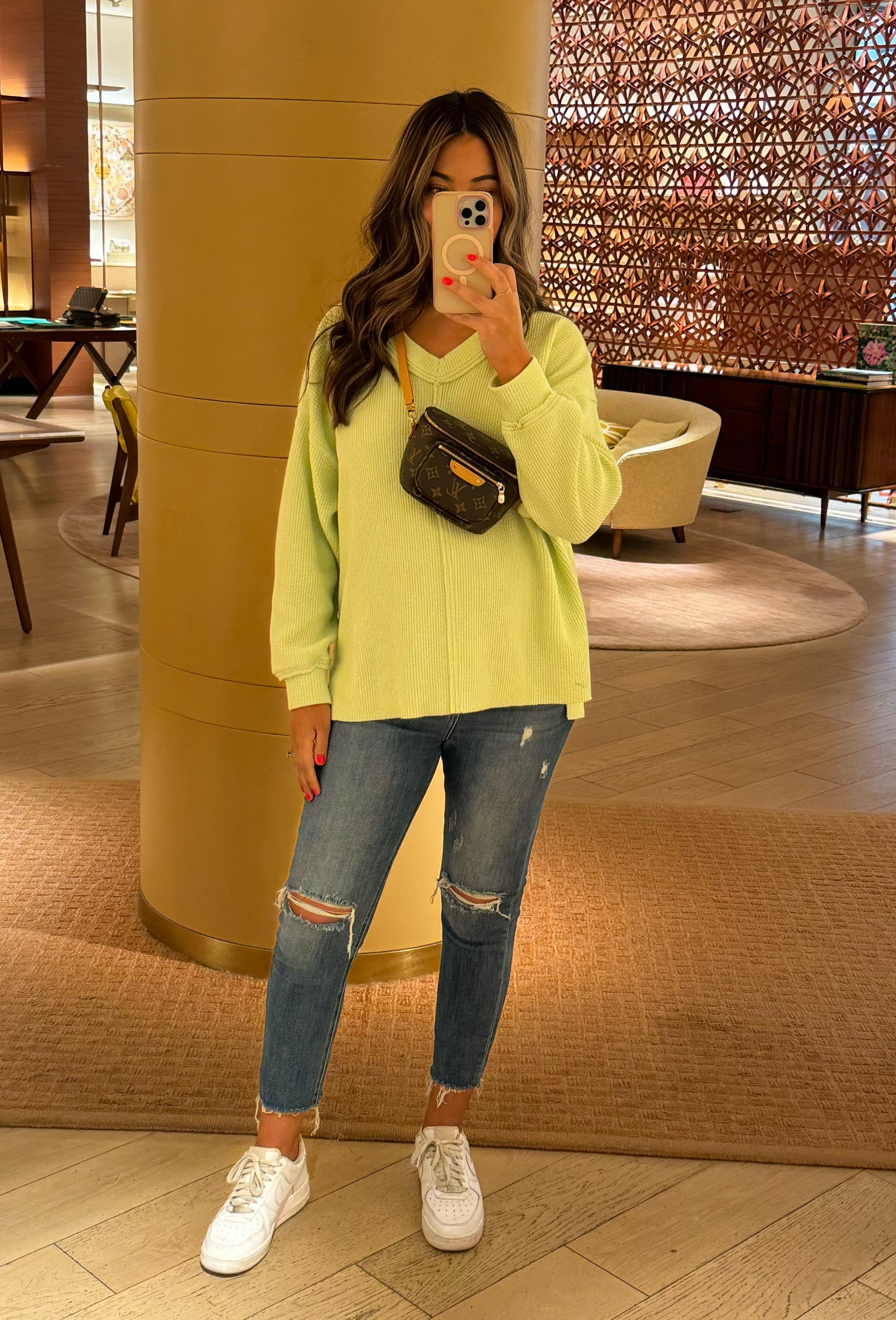 Birthday shopping! This sweater is old from Aerie! Jeans are maternity 

#LTKFindsUnder100 #LTKStyleTip #LTKBump