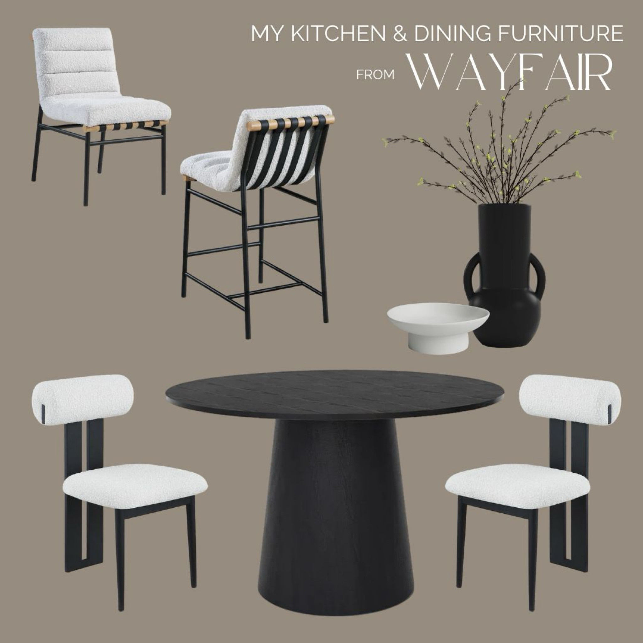 Modern & cozy dining room and kitchen furniture on Wayfair ! #Wayfair #WayfairPartner 

#LTKHome #LTKFallSale