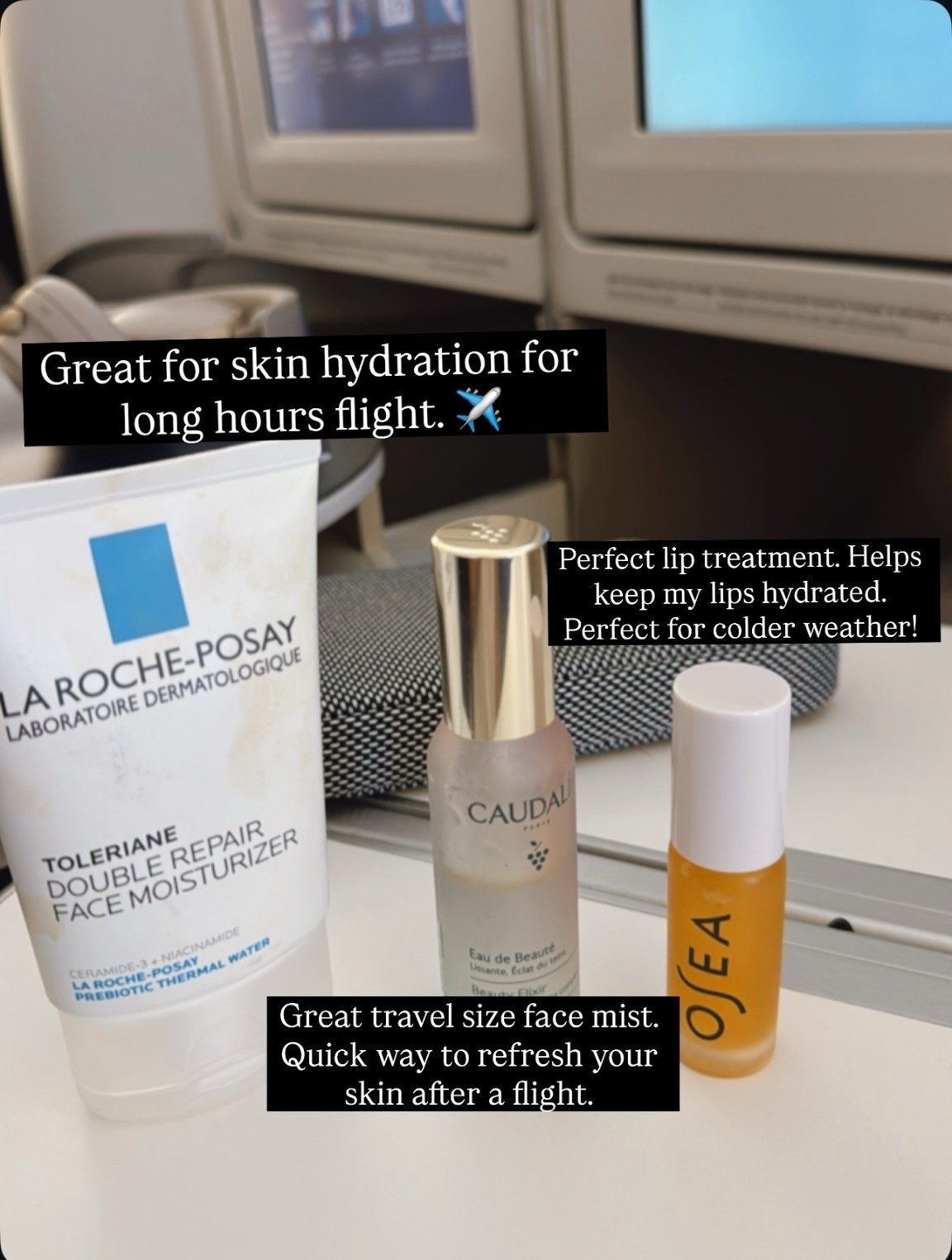 Travel essentials for long flights 
Great to keep the skin hydrated and healthy 
It always in my travel bag 




#LTKTravel #LTKSeasonal #LTKBeauty