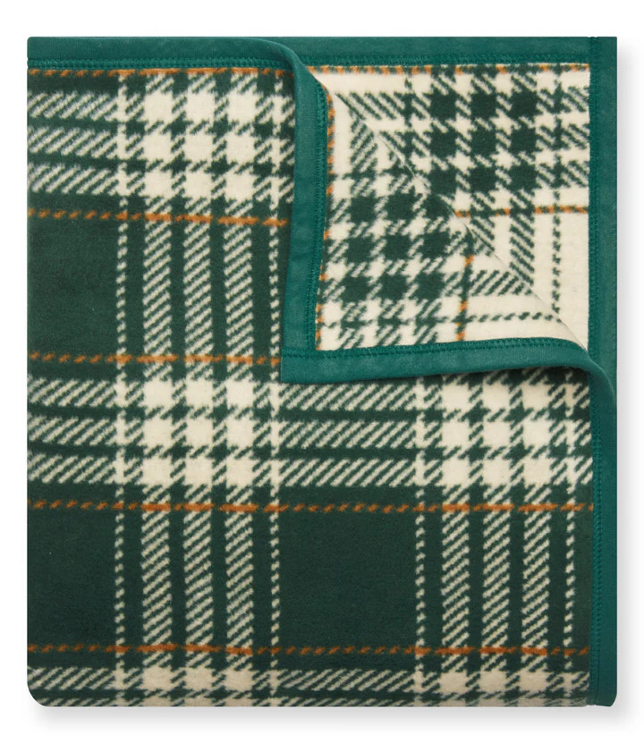 Autumn Plaid Evergreen Blanket | ChappyWrap