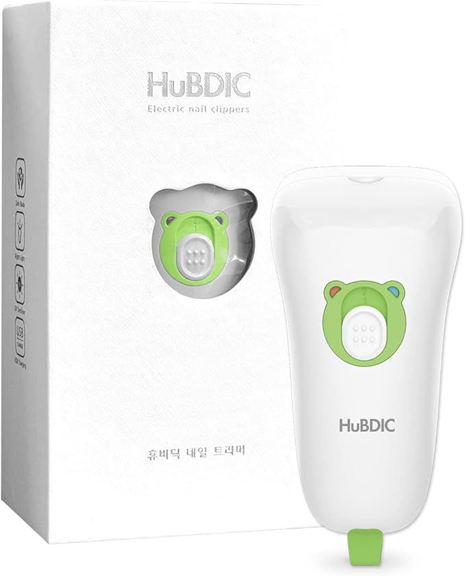 HuBDIC BNT-2 Electric Nail Trimmer │ Baby Nail File │ Safe Trimmer with Skin Guard │ Rechar... | Amazon (US)