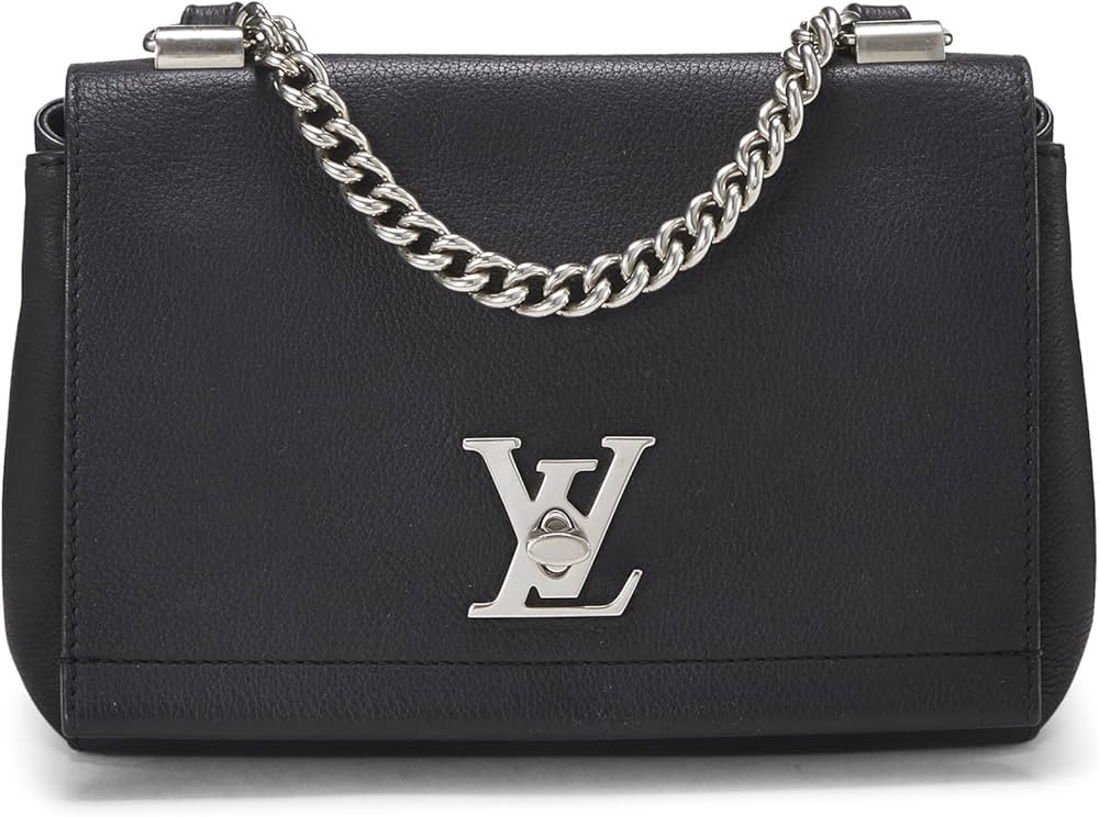 Amazon.com: Louis Vuitton, Pre-Loved Black Leather Lockme II BB, Black : Luxury Stores | Amazon (US)