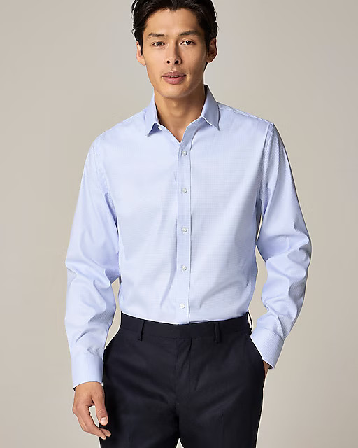 Bowery performance stretch dress shirt with spread collar | J. Crew US
