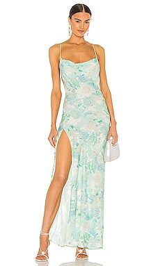 RESA River Dress in Blue Floral from Revolve.com | Revolve Clothing (Global)