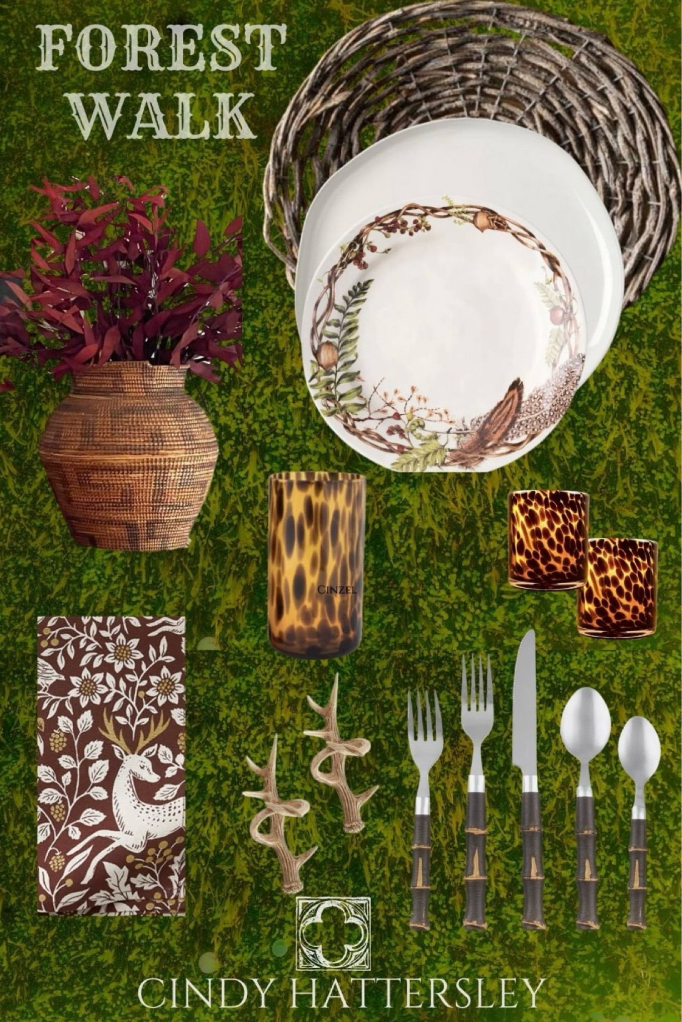 Forest Walk with Juliana Tablescape
#falltable thanksgivingtable

#LTKSeasonal #LTKHome #LTKHoliday