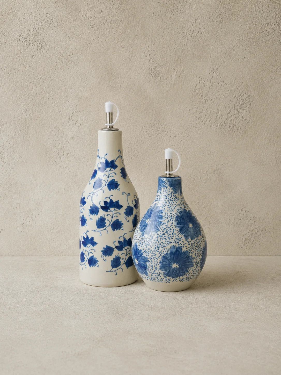 Botanical Blue Oil Cruet - PRE ORDER | Cottage and Key