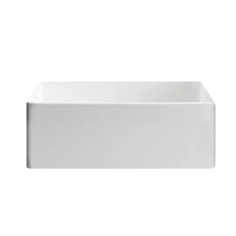 33'' L Farmhouse / Apron Single Bowl Fireclay Kitchen Sink | Wayfair North America