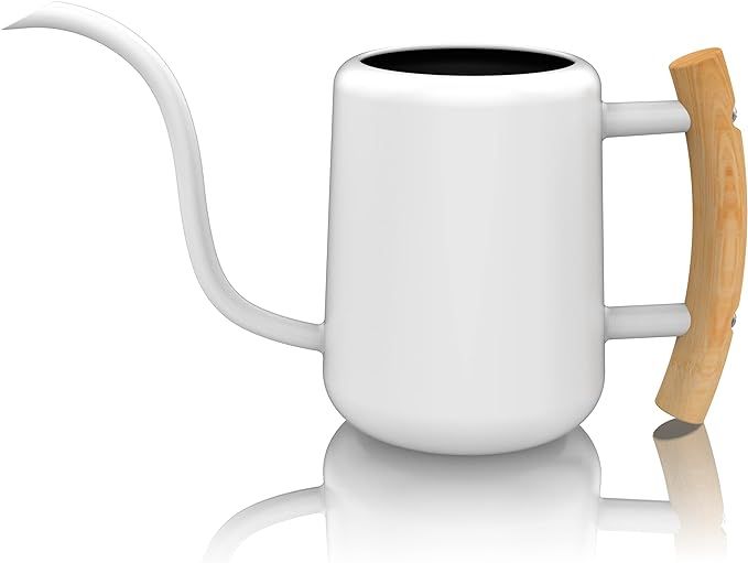 Kampasy Watering Can - 35oz White Watering Can Indoor Plant - Modern Watering Can - Indoor Wateri... | Amazon (US)