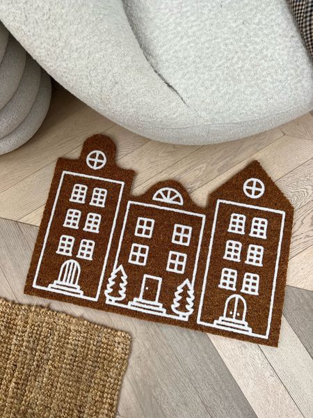 Gingerbread house rug - Christmas decorations - Christmas decor - gingerbread man - ginger bread man - gingerbread house doormat - Christmas homeware - H&M home - H&M homeware - H&M decor 

#LTKSeasonal #LTKHolidaySale #LTKGiftGuide