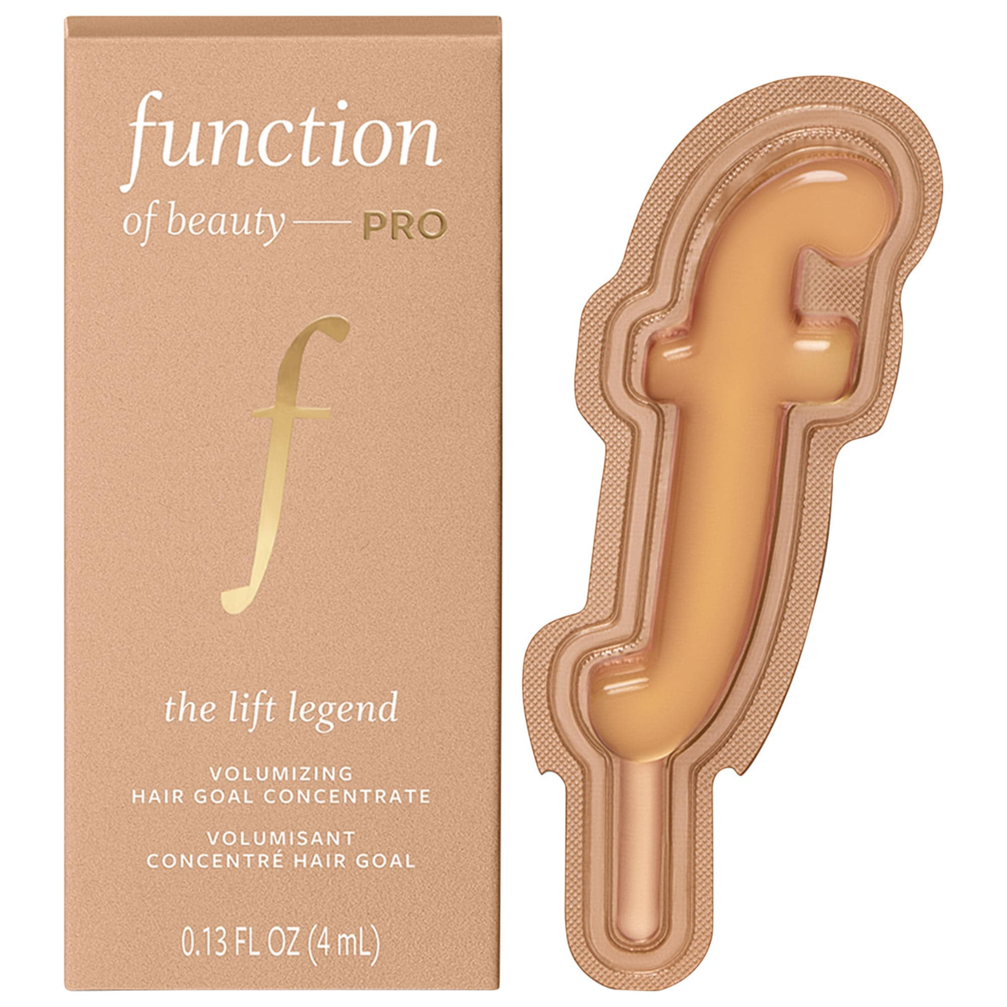 Function of Beauty PRO The Lift Legend Volumizing Hair Goal Concentrate Mix-In 0.13 oz / 4 mL - The Lift Legend Volumizing Concentrate | Sephora (US)