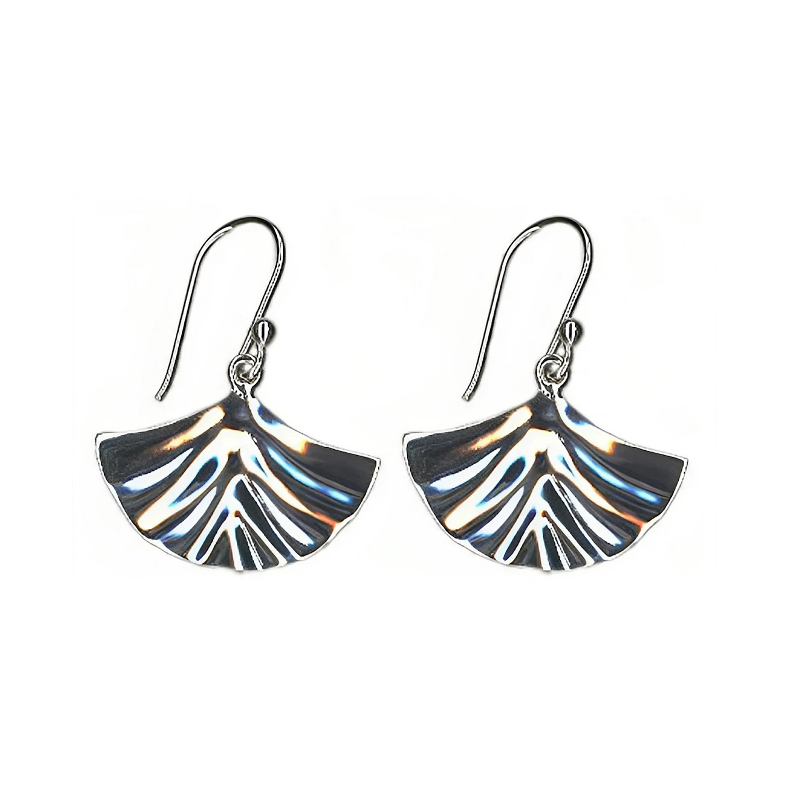 Sterling Silver Fan Drop Earrings, Women's | Kohl's