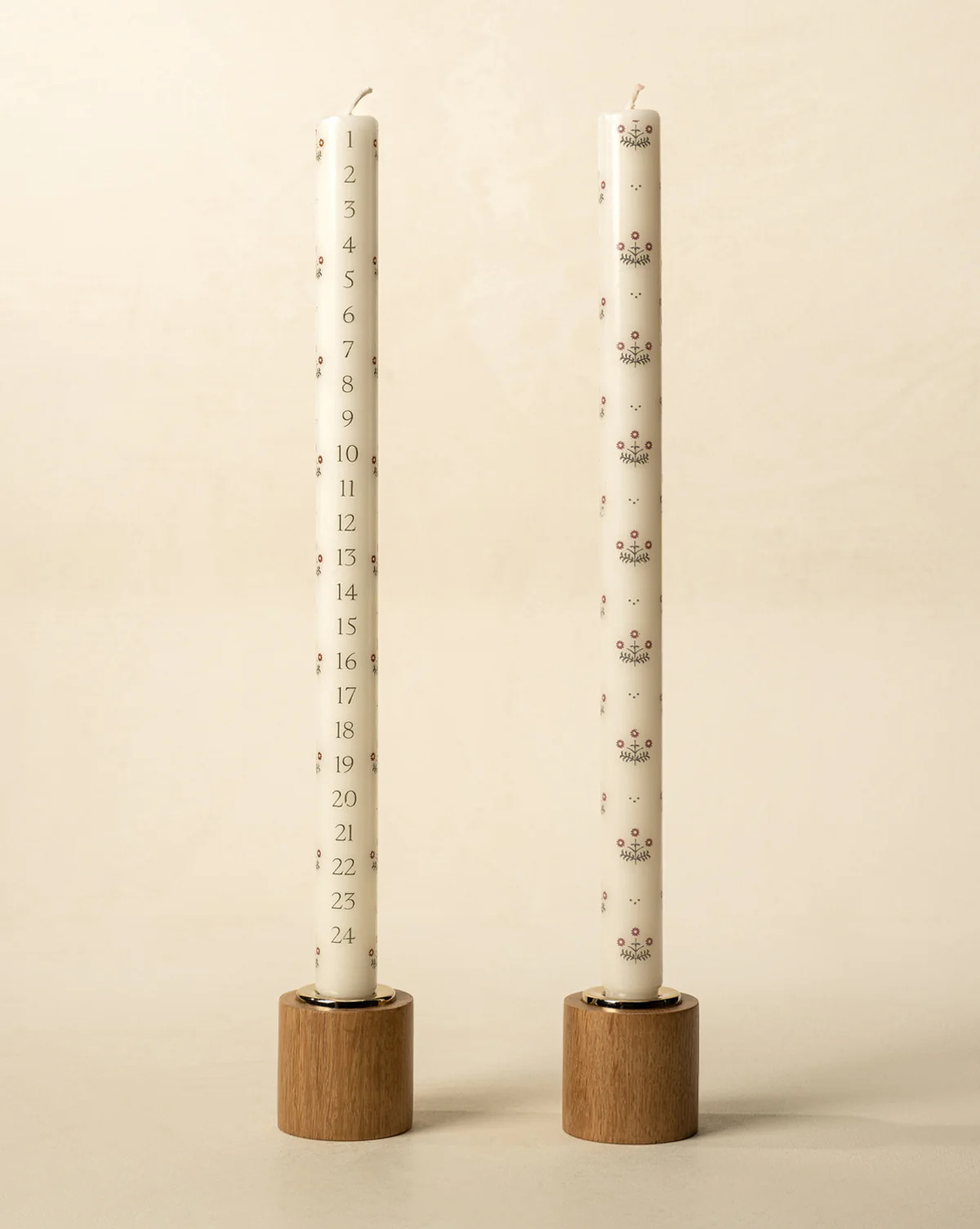 Advent Taper Candles (Set of 2) | McGee & Co. (US)