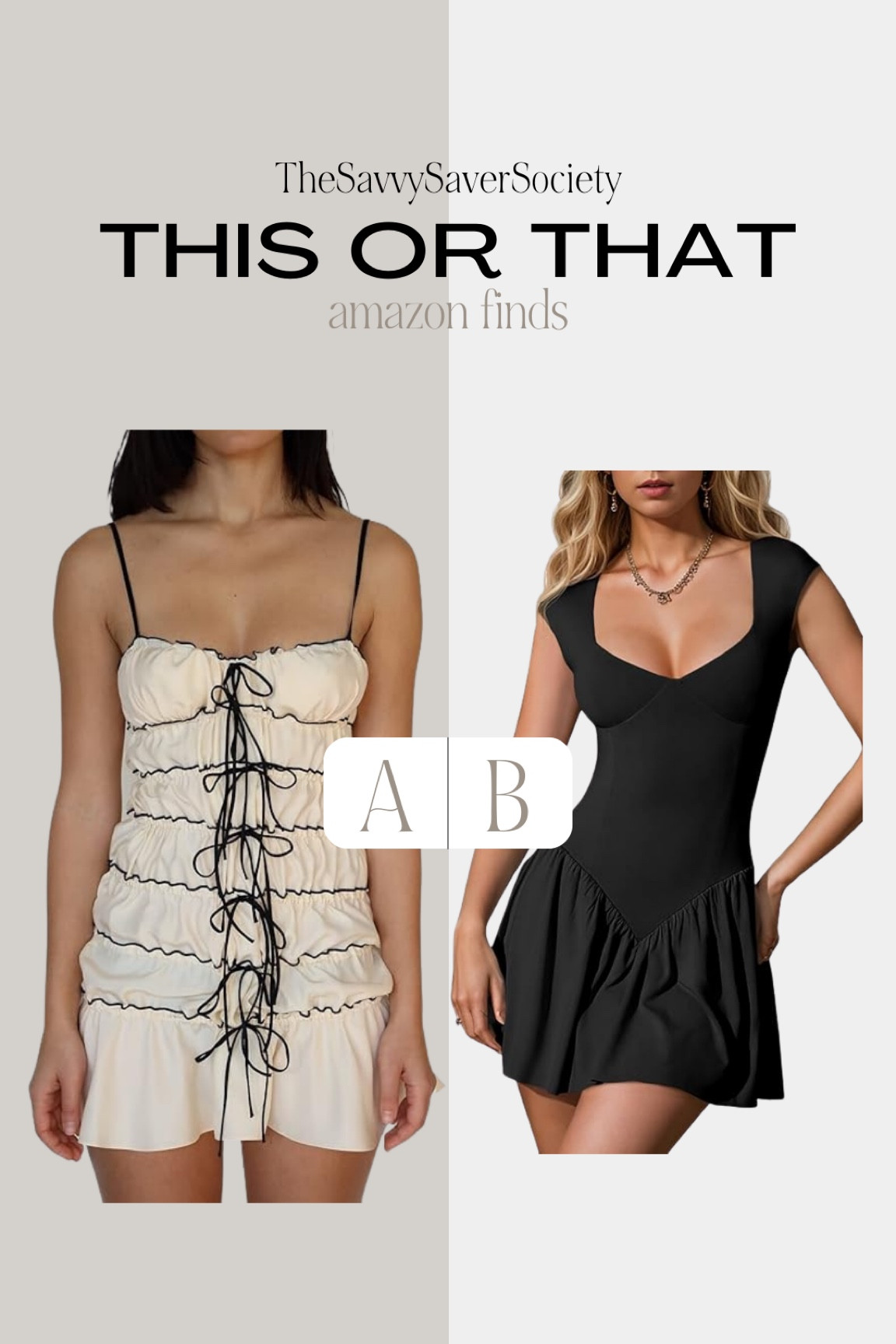 This or that: AMAZON FINDS

Casual outfit, outfit ideas, elegant style, minimal style, fashion inspo, neutral style, Amazon fashion, Amazon finds, ootd, basics, street style, neutral outfits, summer outfit, summer style, summer fashion, summer outfits, styling ideas, what to wear, chic style, outfit inspo, simple outfits, resort wear, vacation outfit, summer dress, mini dress 

#LTKStyleTip #LTKSeasonal #LTKFindsUnder50
