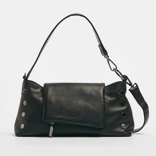 VIP Satchel | Black/Gunmetal 840220507176 | Hammitt (US)
