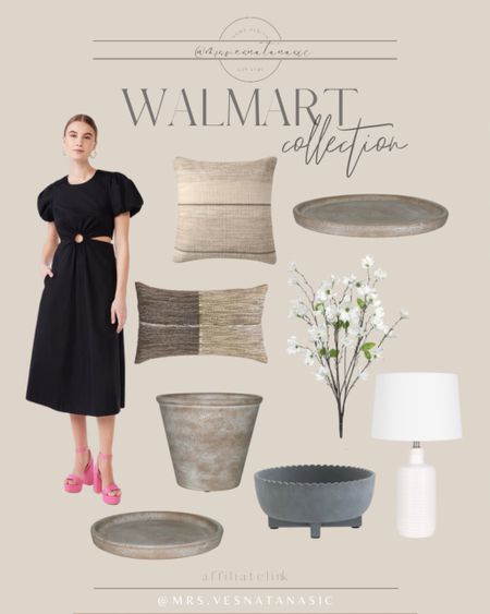 Walmart collection! This dress is beautiful for spring & would be great for Easter!

So many great home finds that are designer inspired but for way less! These pillows are giving me Amber Interiors vibes. 

Walmart, Walmart home, home decor, home find, home, spring decor, Easter dress, spring dress, dress, Walmart style, Walmart fashion, Walmart finds, throw pillow, lamp, planter, pot, vacation outfit, vacation style, maternity, Taylor Swift Concert, spring stems, 

#LTKhome #LTKsalealert #LTKSeasonal