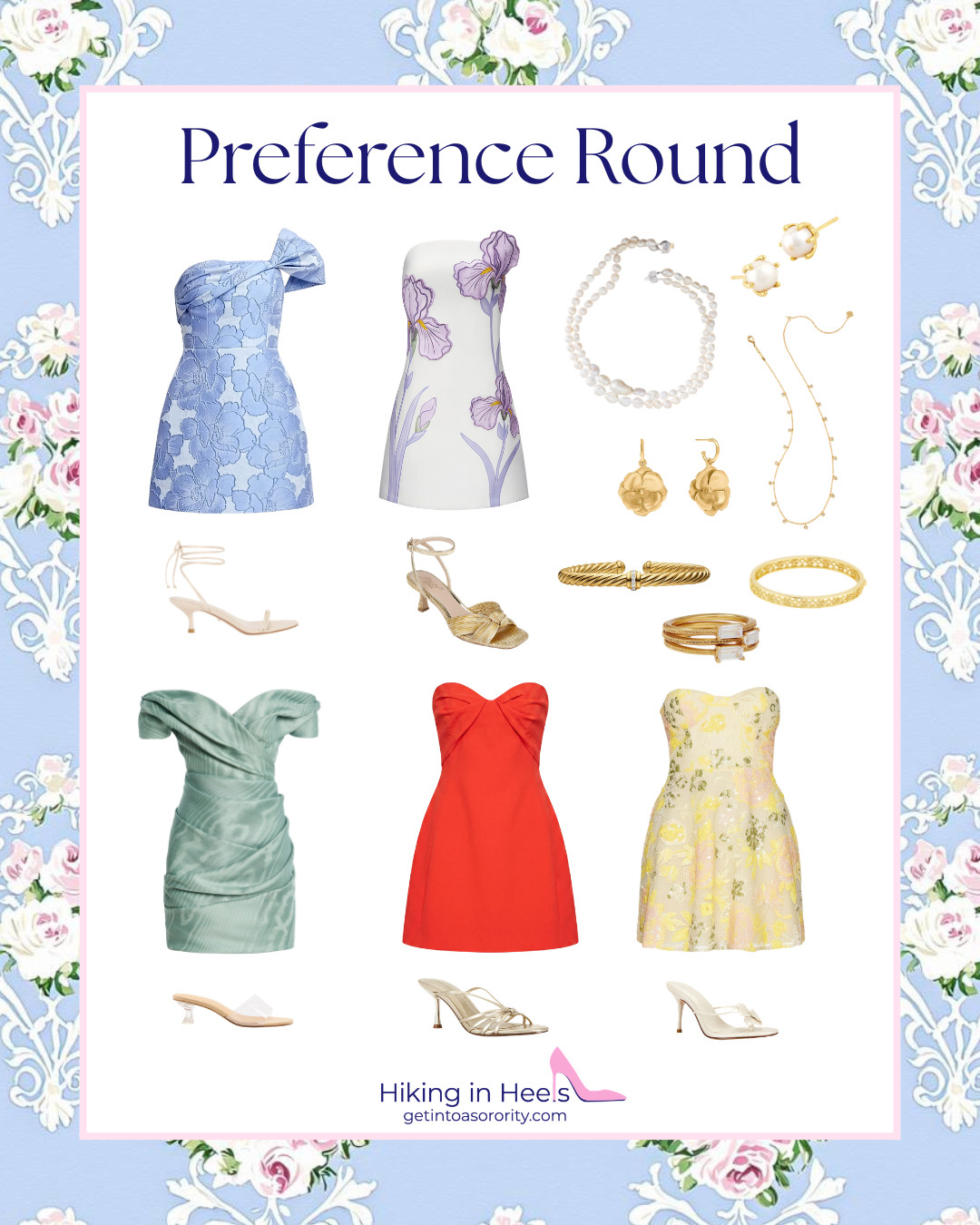 Preference round dresses! 💜🩷 

 
