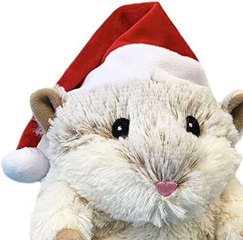 Intelex Warmies Microwavable Plush 13 inch Holiday Hamster, Multicolor | Amazon (US)