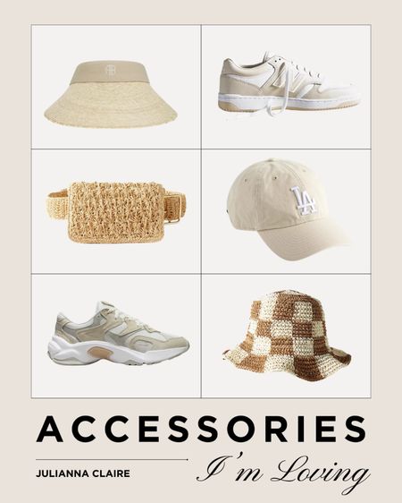 Accessories I am currently loving✨

Favorite Accessories // Bucket Hat // Running Sneakers // Nike // Visor // Raffia Belt Bag // NB 480 // LA Hat 

#LTKStyleTip