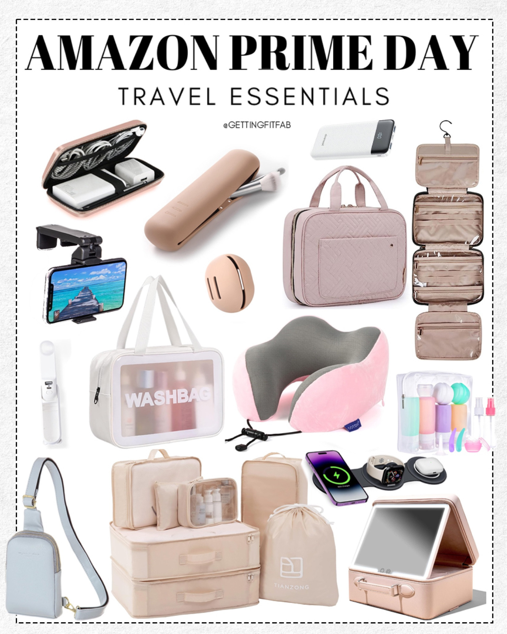 Amazon prime day travel essentials! 



#LTKxPrimeDay #LTKtravel #LTKunder100