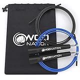 WOD Nation Speed Jump Rope - Blazing Fast Jumping Ropes - Endurance Workout for Boxing, MMA, Mart... | Amazon (US)