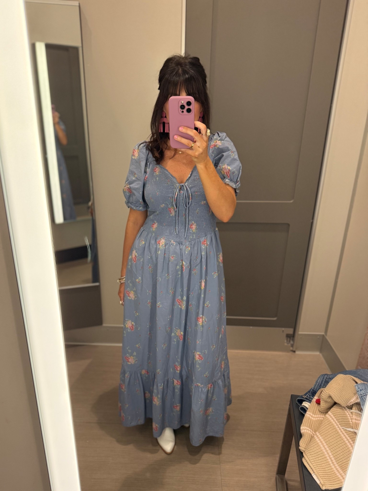 Target dress in a medium. 
Target western edit dress

#LTKootd #LTKSeasonal #LTKmomlife