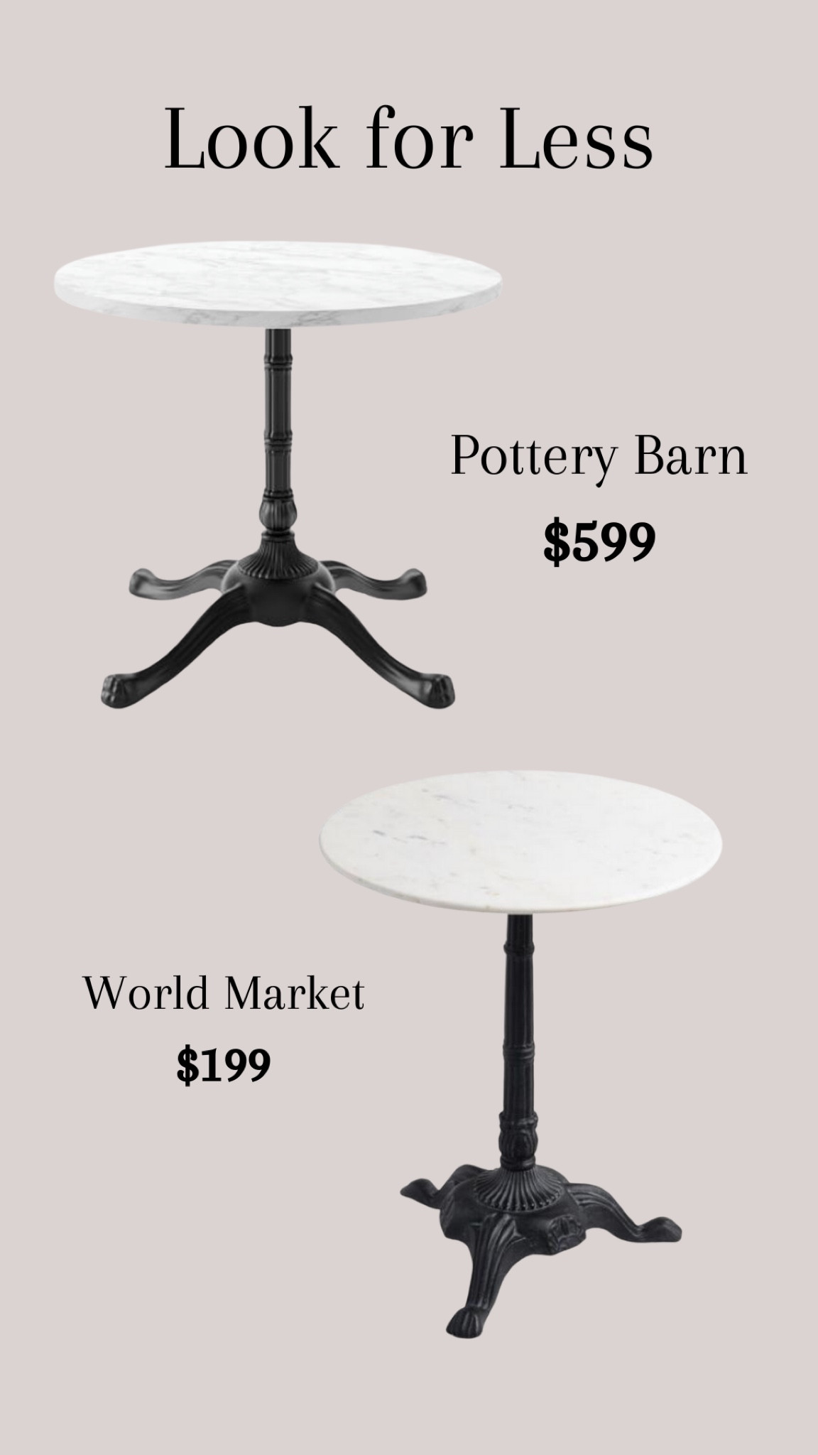 Look for Less- Side Table #lookforless #homedecor #sidetable 

#LTKFind #LTKhome #LTKstyletip