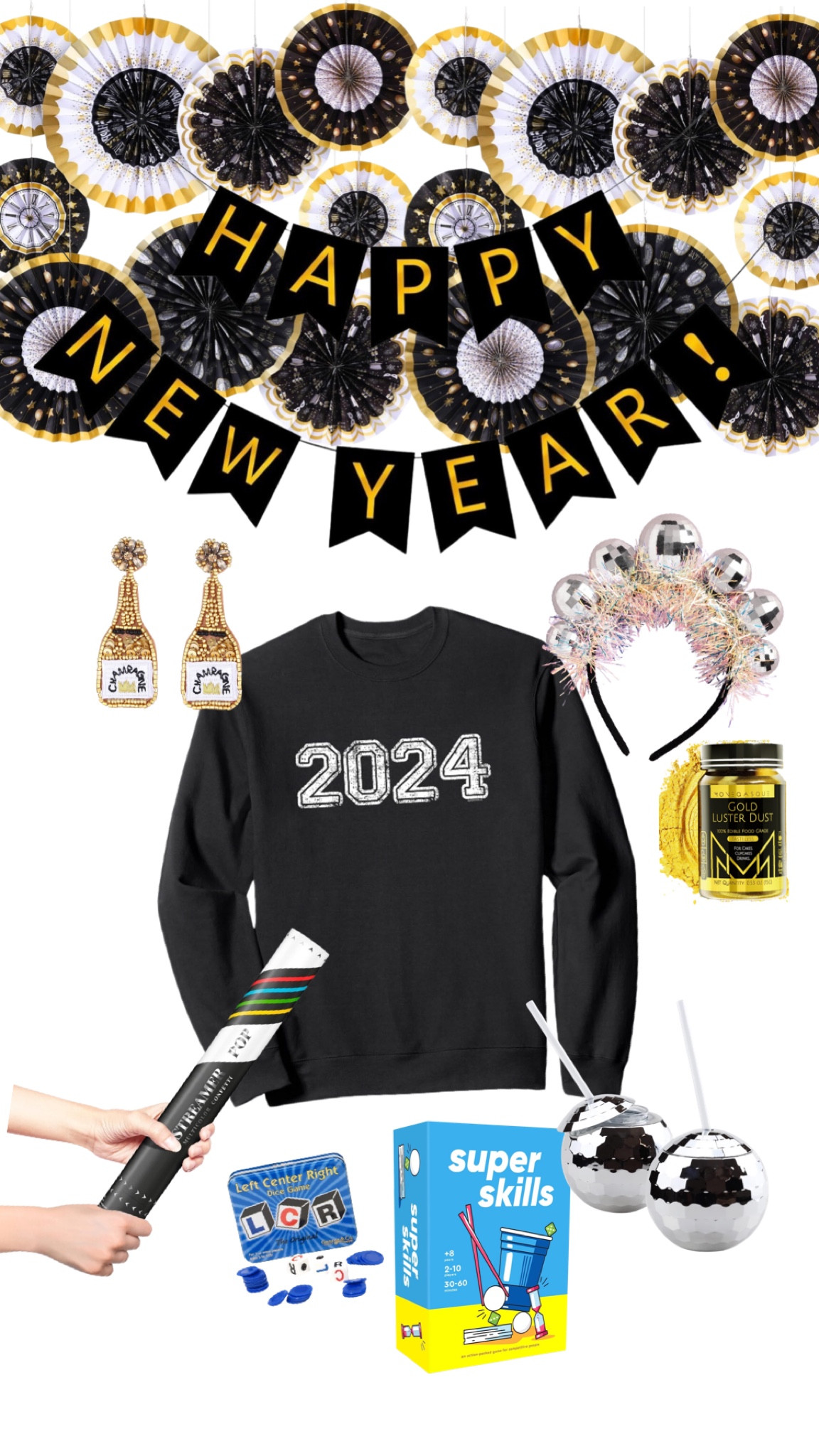 Rounded up all the New Year’s Eve goodies!

#LTKfamily #LTKparties #LTKSeasonal