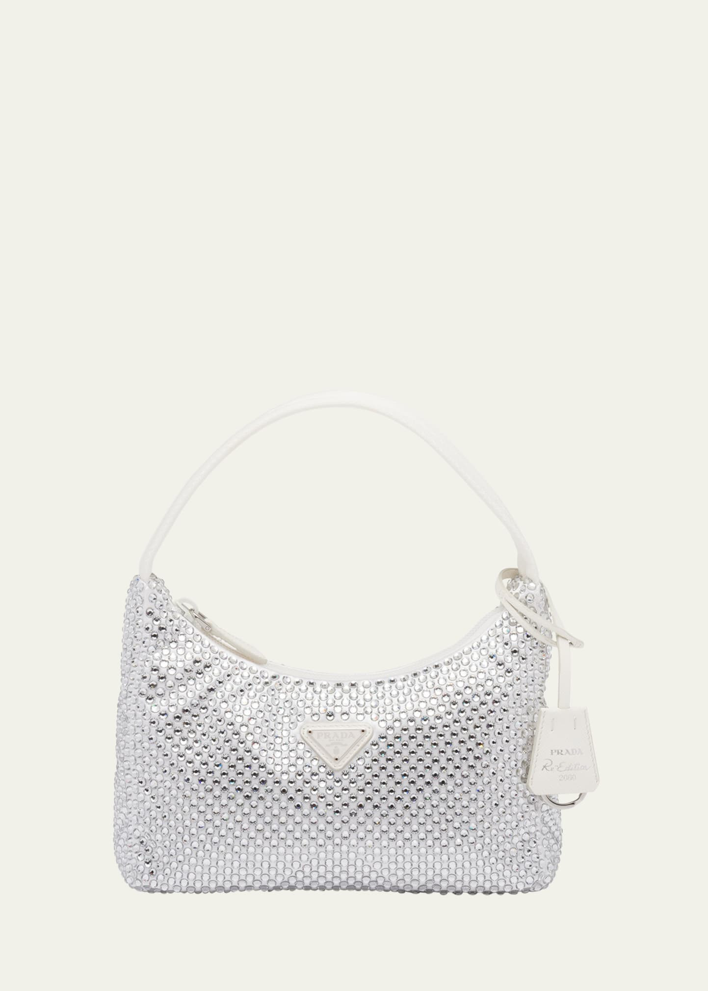 Prada Allover Crystal Top-Handle Bag | Bergdorf Goodman