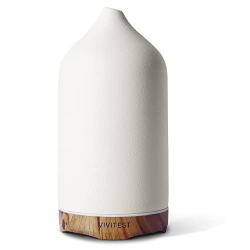 VIVITEST Aromatherapy Diffuser,250ML Ceramic Ultrasonic Essential Oil Diffuser for Aromatherapy (250ML) | Amazon (US)